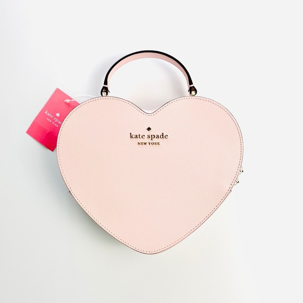 Kate Spade Pink Heart Crossbody Bag - Picture 3 of 8